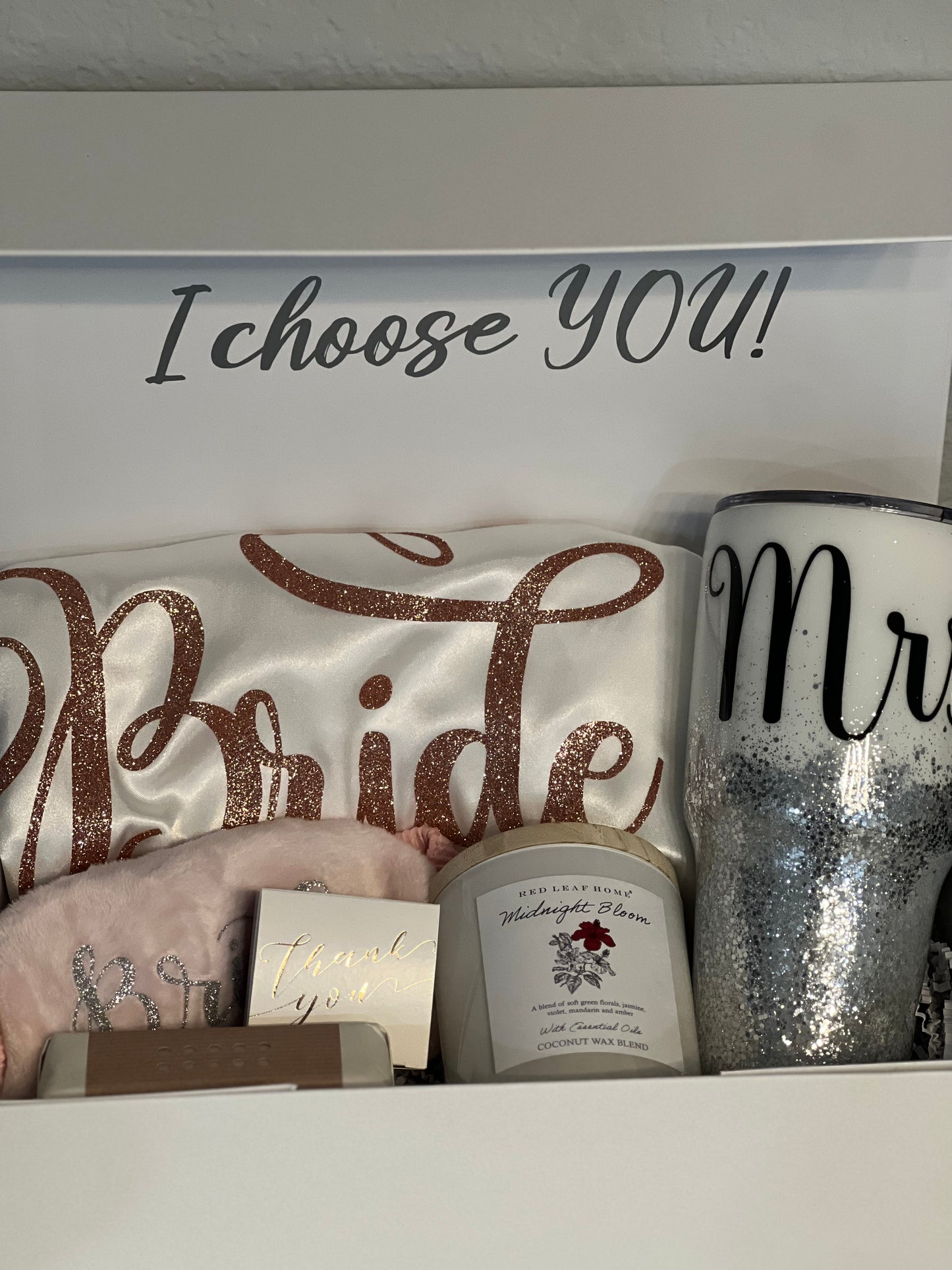 Custom bride gift box