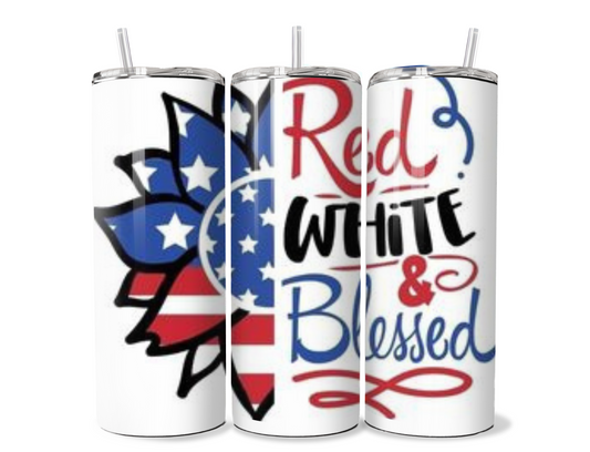 Red white and BLESSED