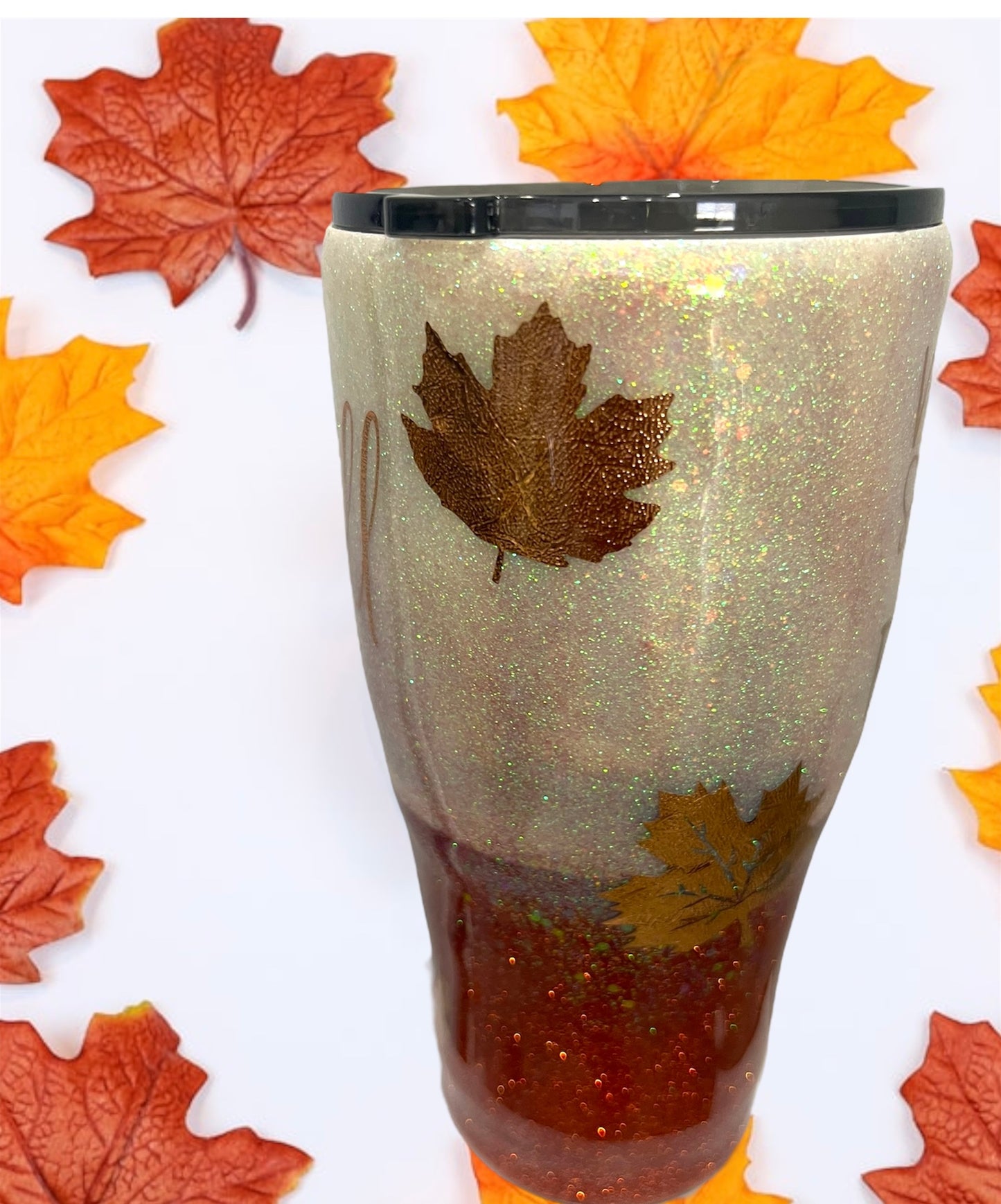 30oz curve Fall tumbler-Whatever spices your pumpkin 🎃