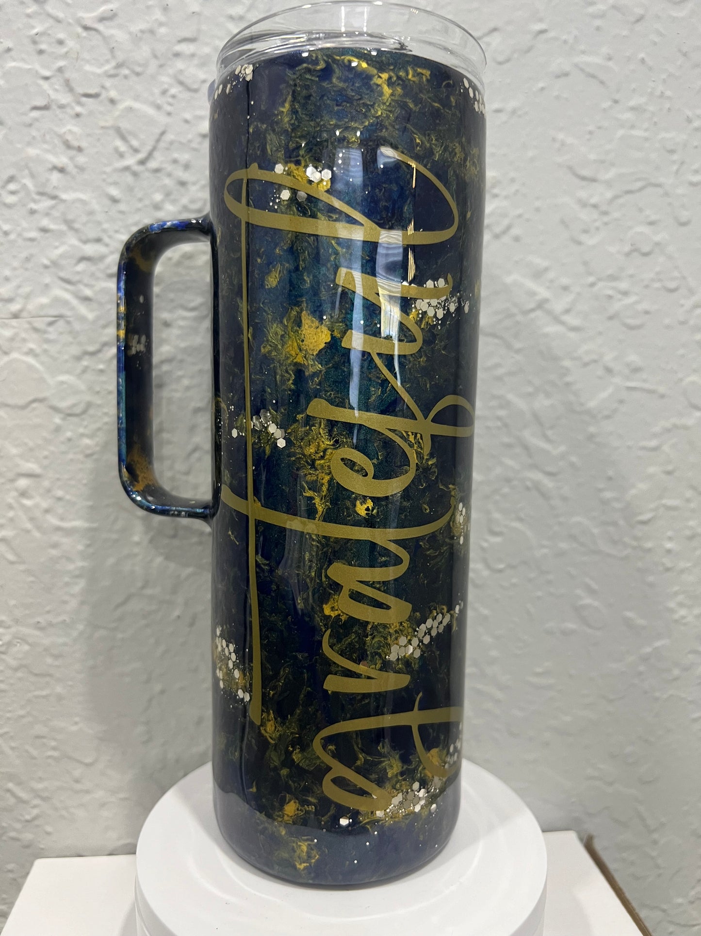 20oz w/Handle “GRATEFUL” tumbler