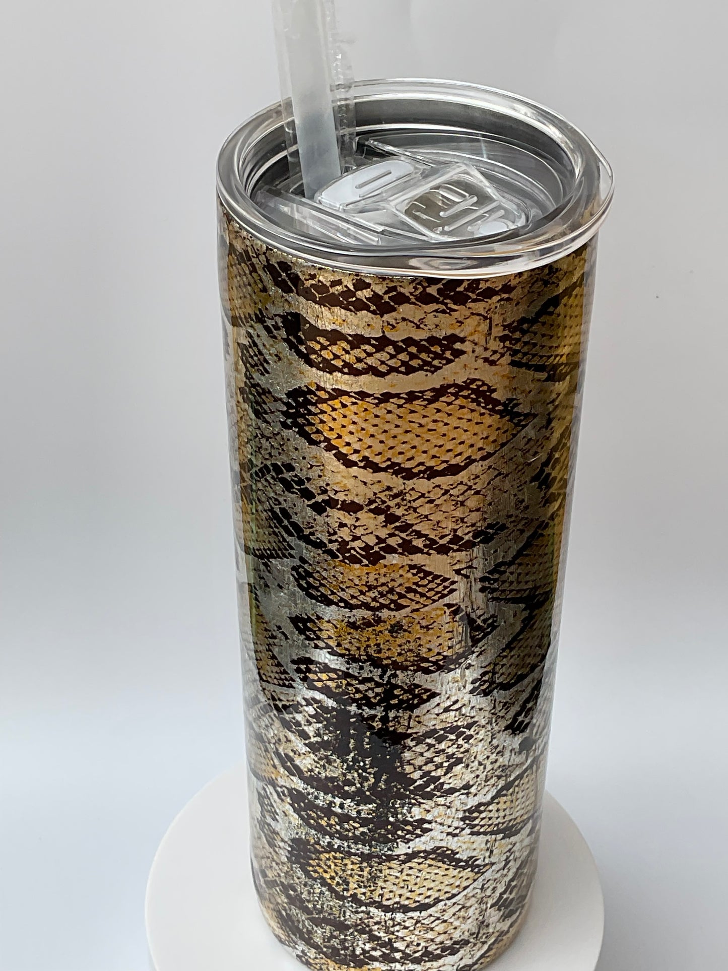 20oz Snake foiled tumbler