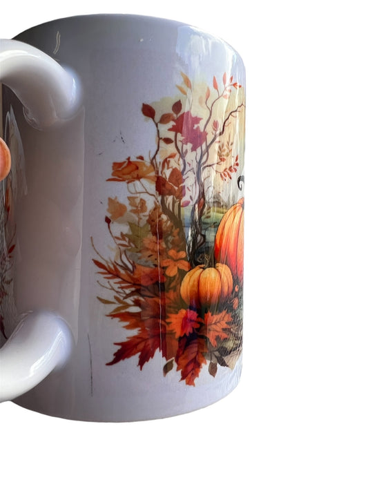 11oz fall coffee mug-Ceramic