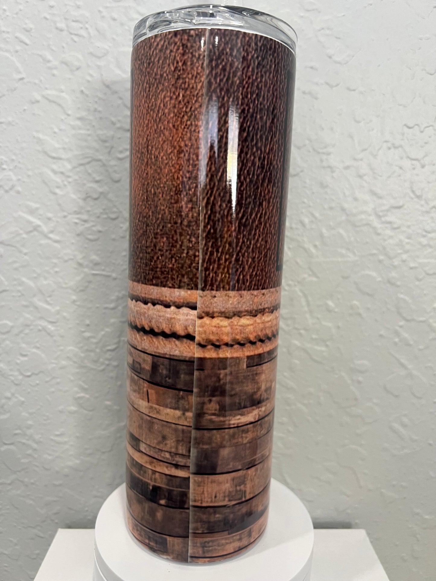 30oz wooden themed “Hubby” tumbler