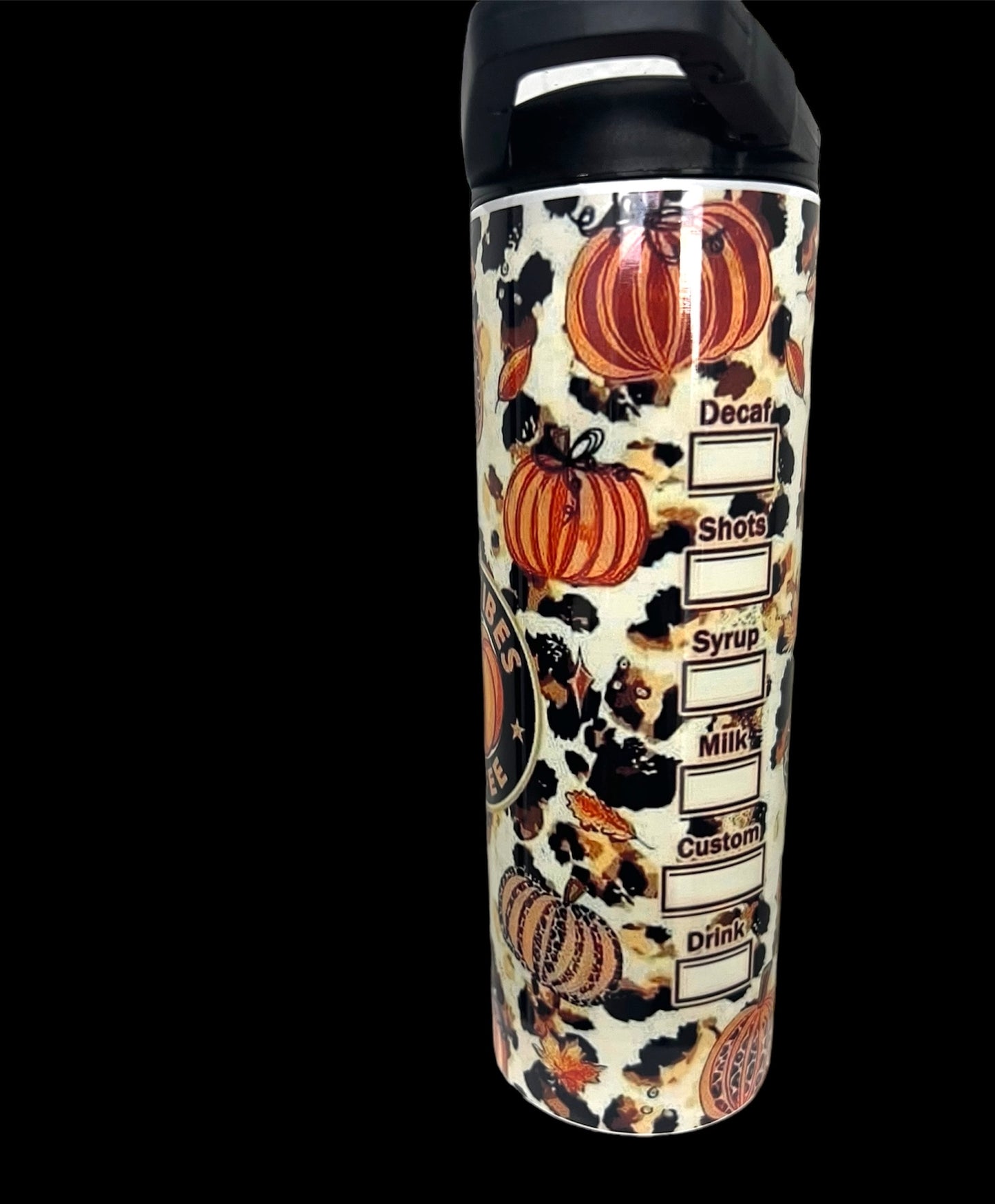 20oz duo- Coffee themed fall tumbler