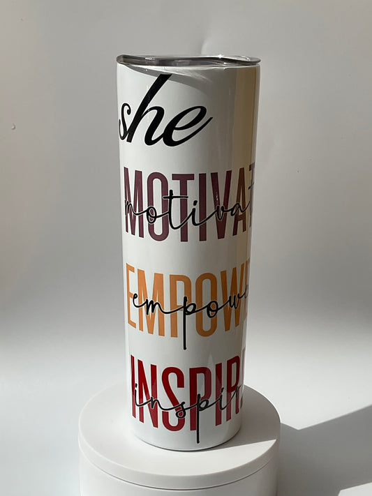 20oz-Boss Lady empowerment tumbler