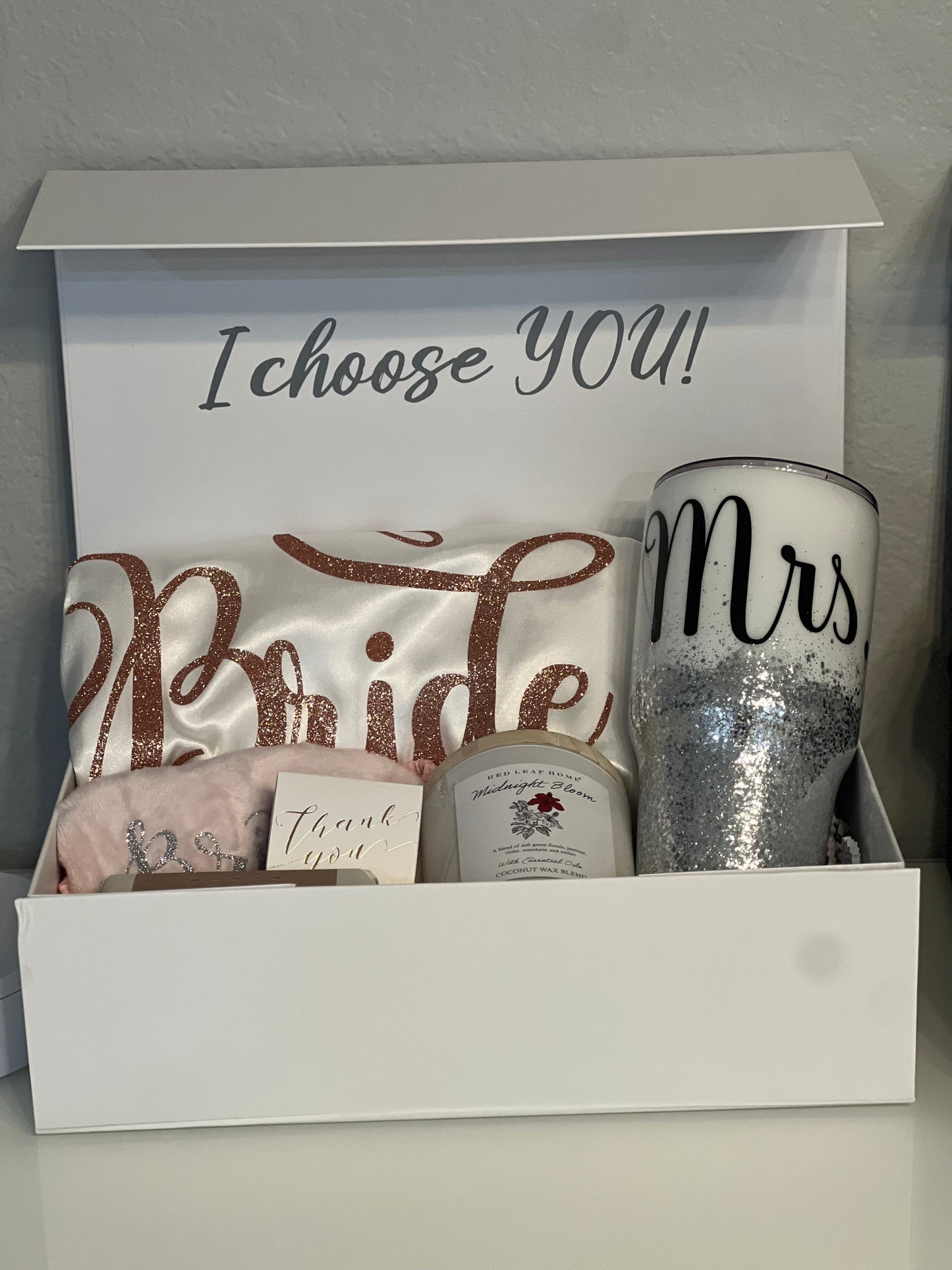 Custom bride gift box