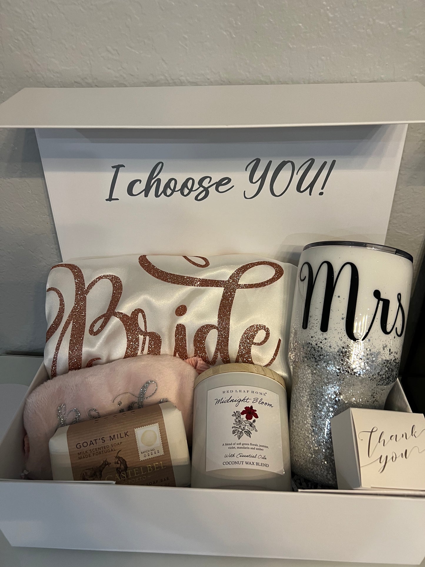 Custom bride gift box