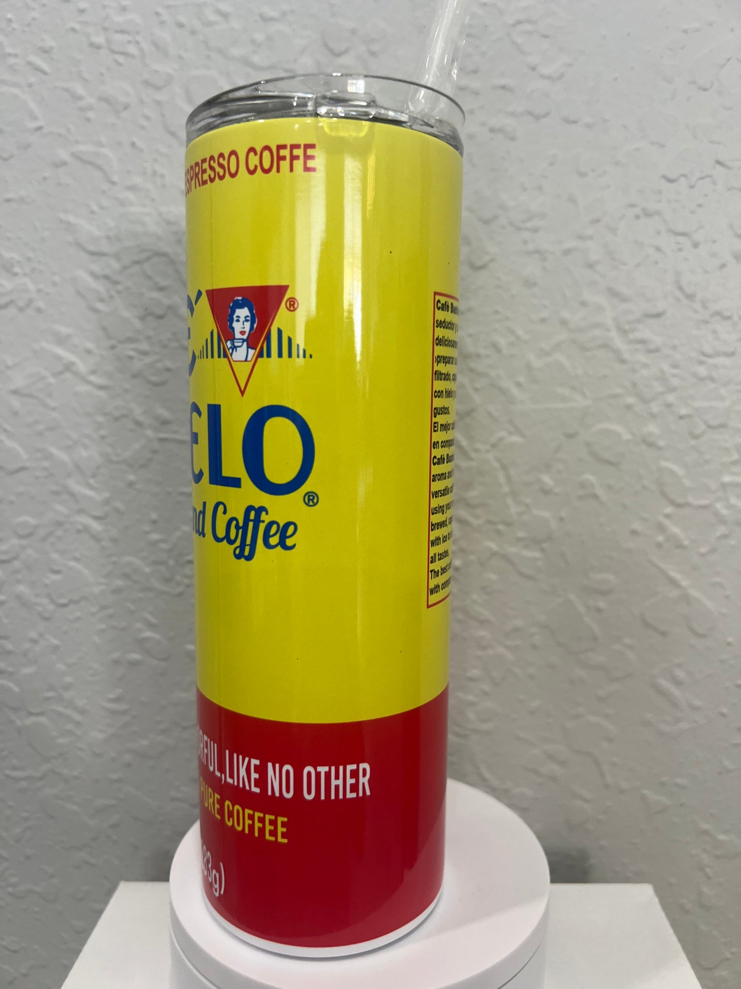 20oz Cafe Bustelo tumbler