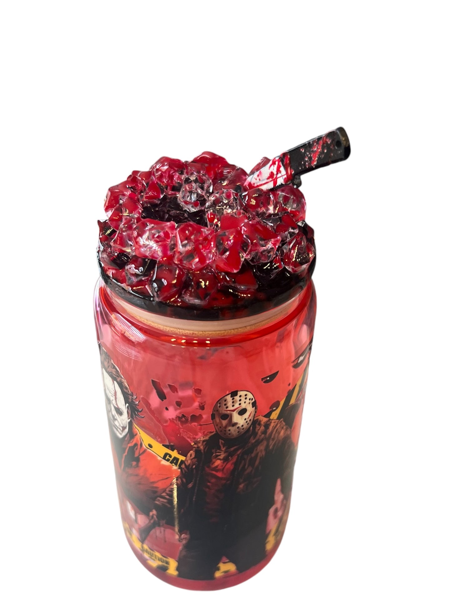 Horror Movie Team w/iced bloody topper