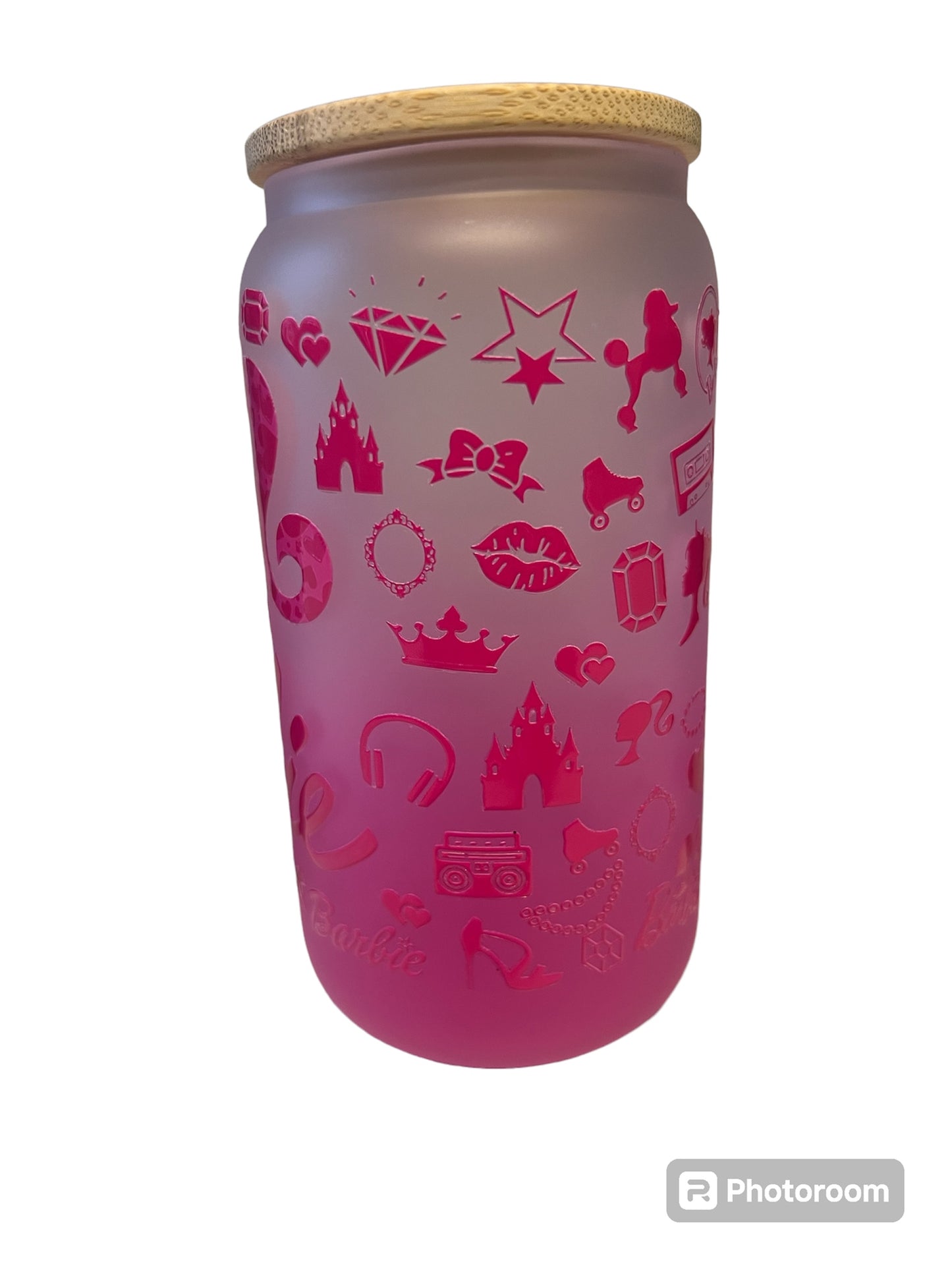 Barbie Glass Can-Ombre