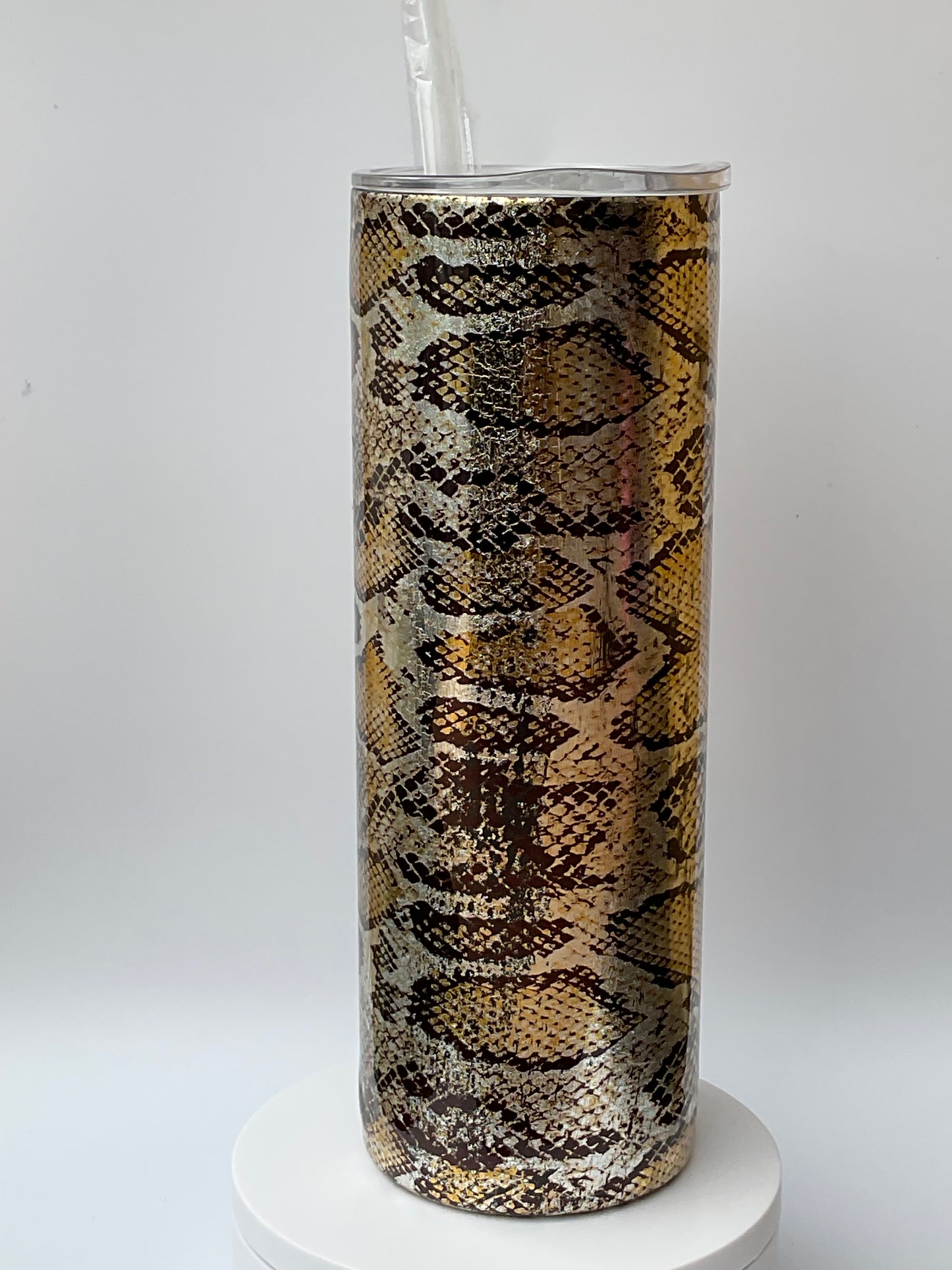 20oz Snake foiled tumbler