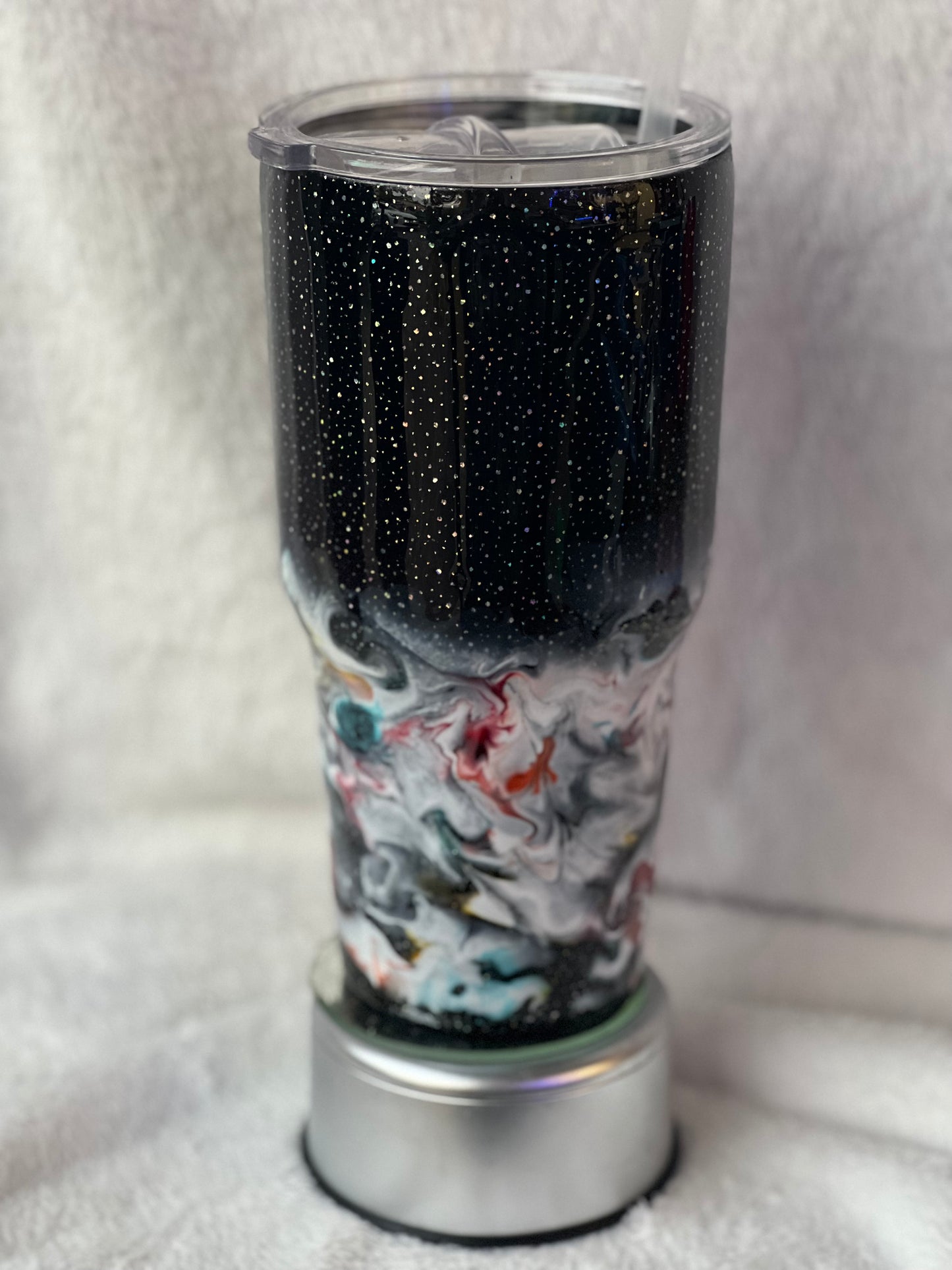 Milky Way tumbler-Glow in the dark